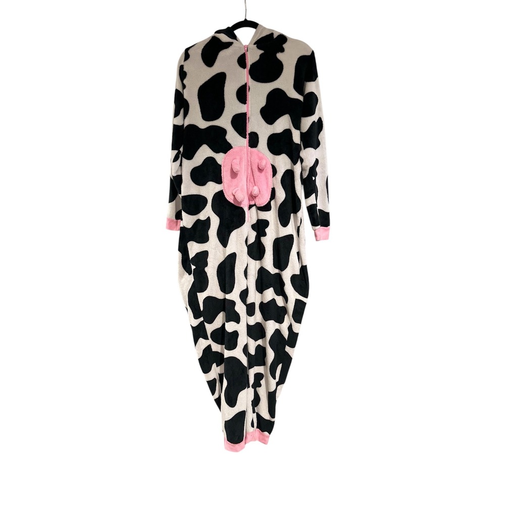 Treasures Cow Print Hooded Onesie Size 2XL FAIR